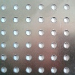 Фото алюминиевый перфорированный лист 1x1000x2000 мм rg 6-15,6 от ПерфоГрад