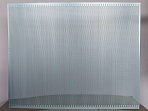 Фото решето 1x750x1000 мм, круглые отверстия (по шестиугольнику) 3,4 мм, шаг 5,5 мм от ПерфоГрад