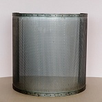 Фото решето 1x490x990 мм, круглые отверстия (по шестиугольнику) 3,8 мм, шаг 6 мм от ПерфоГрад